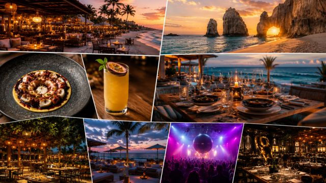 Restaurants in Cabo, Tulum, and Cancun, featuring exceptional dining, signature mixology, and vibrant nightlife.