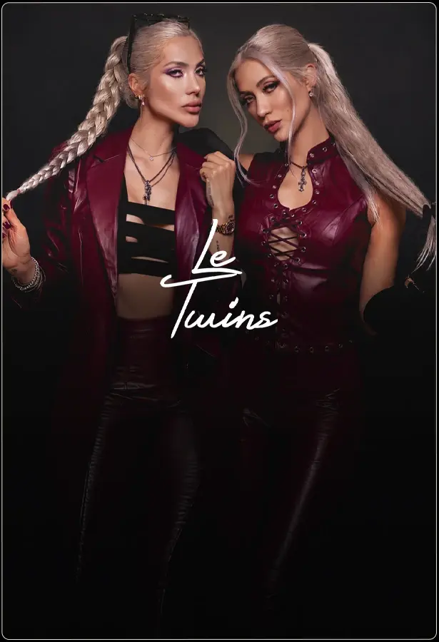 banner Halloween DJs Le Twins en Taboo Beach Los Cabos